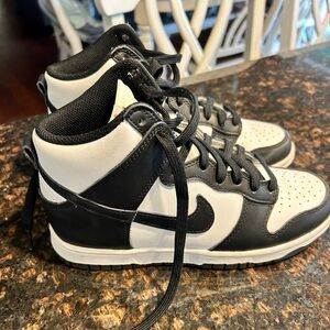 Women’s Nike Dunk High Panda - Size 7
